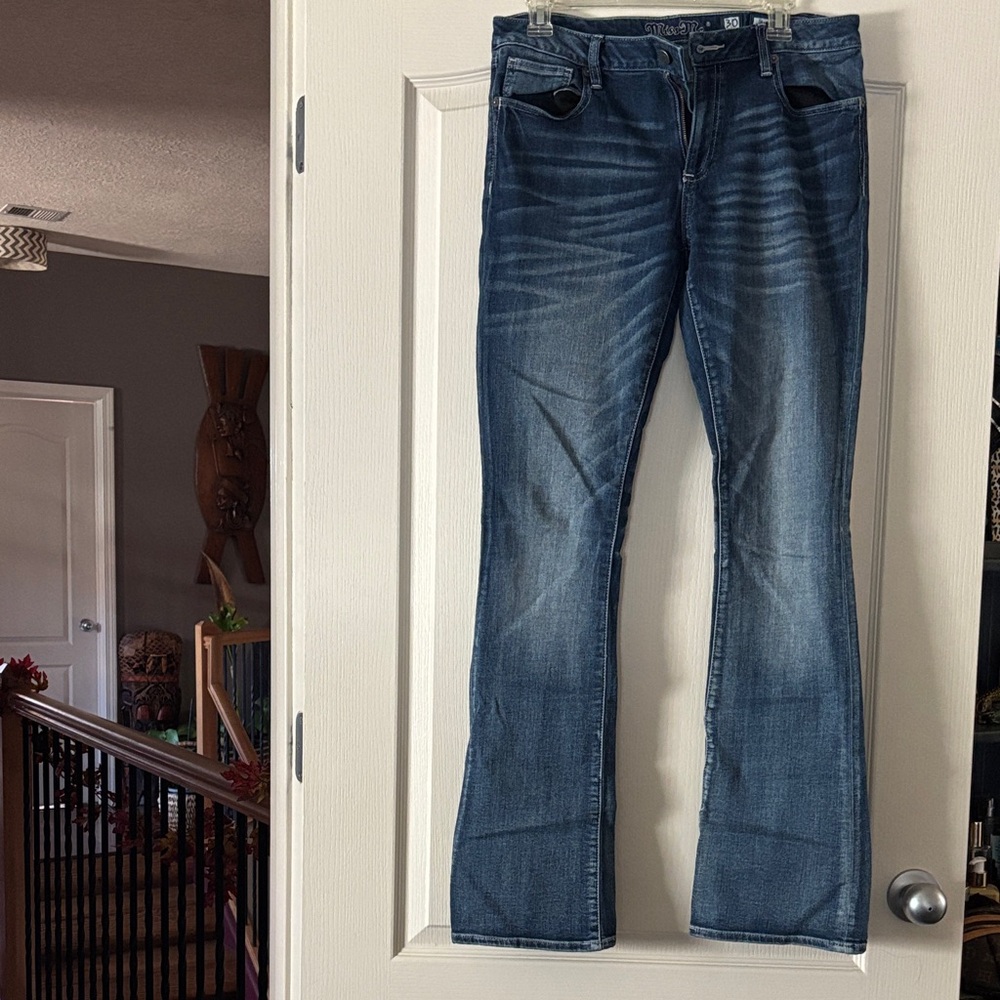 Miss Me Dark Blue Boot Cut Jeans